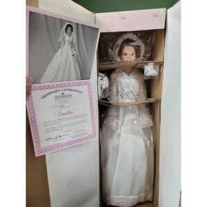 Ashton Drake Galleries Language of Wedding Flowers Camellia 20 in Bridal Doll